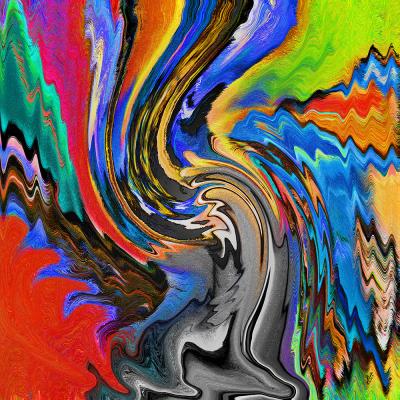 Achtergrond Chatter Een Laag Diepte 02 Sine
